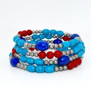 Handcrafted Memory Wire Bracelet